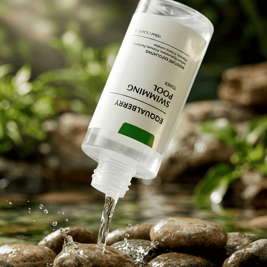Eqqualberry Swimming Pool Daily Facial Toner 155ml | Glass Skin Toner | AmiGlow NZ - AmiGlow