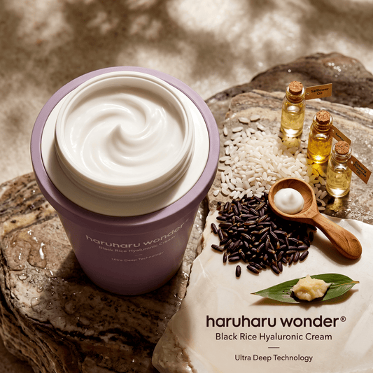 Haruharu Wonder Black Rice 10 Hyaluronic Cream Cup Type 90ml | AmiGlow NZ - AmiGlow