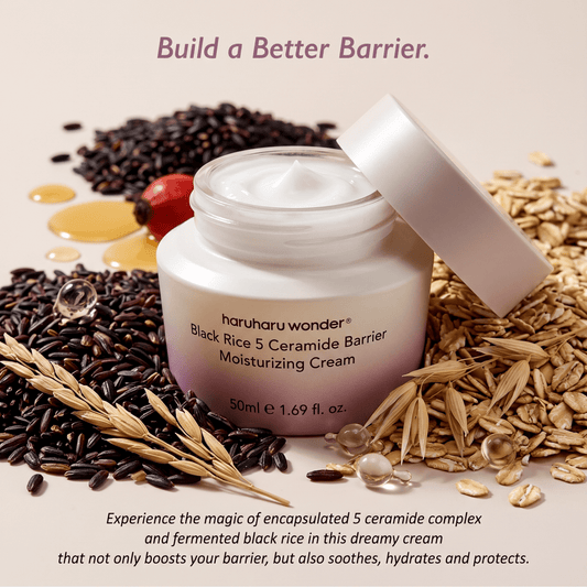 Haruharu Wonder Black Rice 5 Ceramide Cream 50ml | AmiGlow NZ - AmiGlow