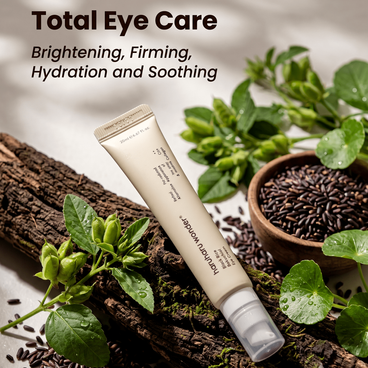 Haruharu Wonder Black Rice Bakuchiol Eye Cream 20ml | AmiGlow NZ - AmiGlow