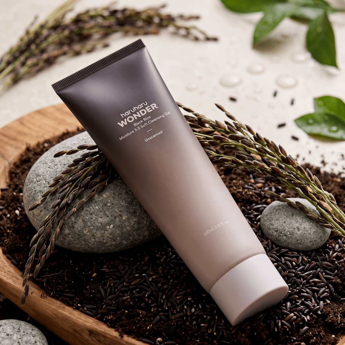 Haruharu Wonder Black Rice Cleansing Gel 100ml | pH 5.5 Gel | AmiGlow NZ - AmiGlow
