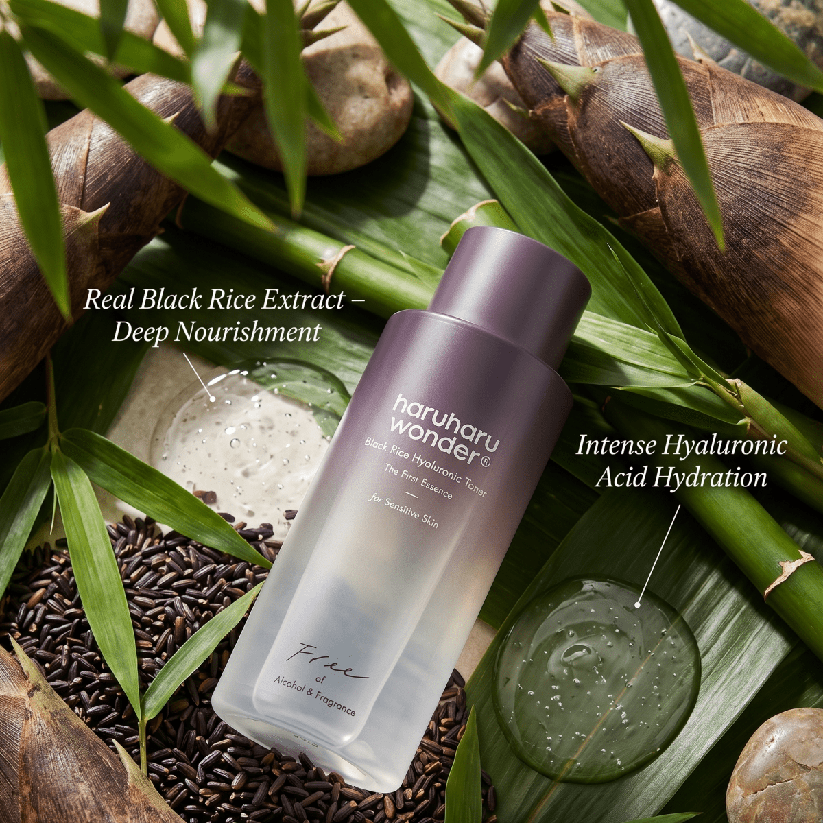 Haruharu Wonder Black Rice Cleansing Gel 150ml | pH 5.5 Gel | AmiGlow NZ - AmiGlow