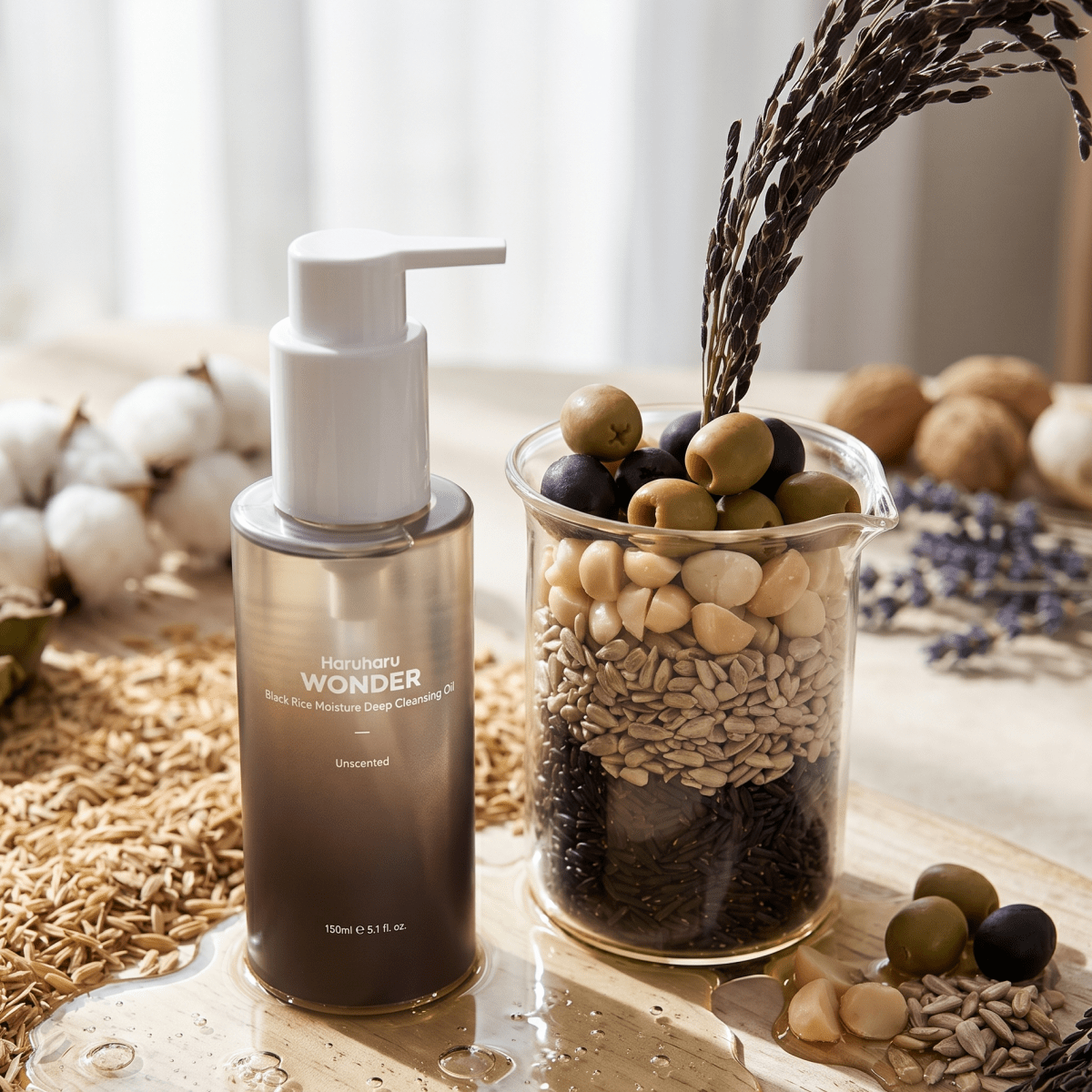 Haruharu Wonder Black Rice Cleansing Oil 150ml | AmiGlow NZ - AmiGlow