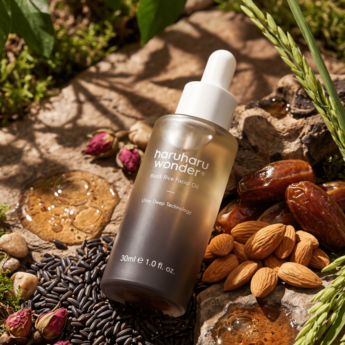 Haruharu Wonder Black Rice Facial Oil 30ml | AmiGlow NZ - AmiGlow