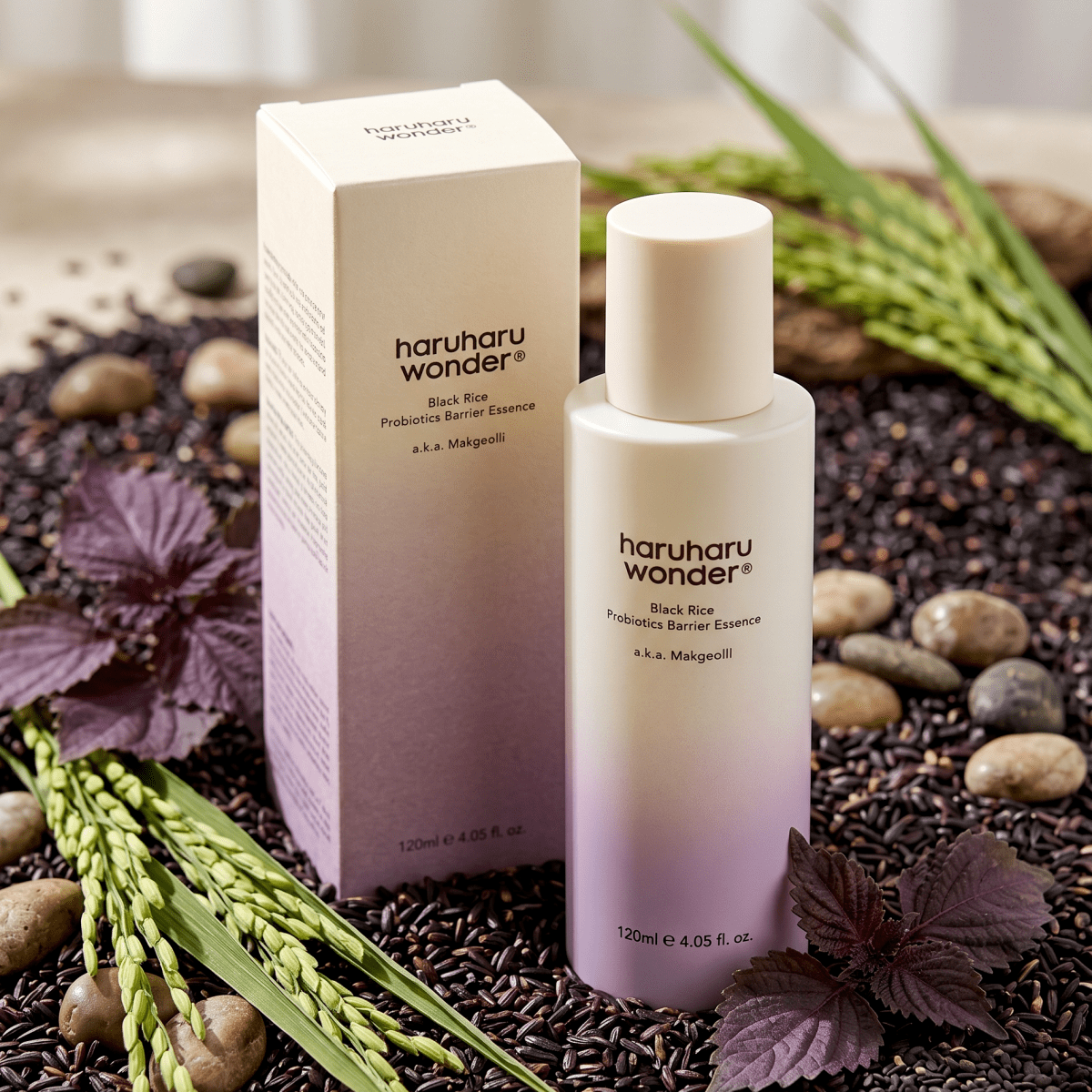 Haruharu Wonder Black Rice Probiotics Barrier Essence 120ml | AmiGlow NZ - AmiGlow