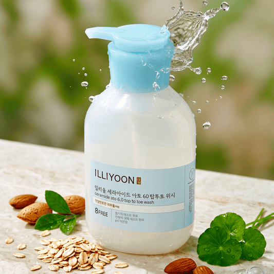 ILLIYOON Ceramide Ato 6.0 Top to Toe Wash 500ml | All-in-One Wash | AmiGlow NZ - AmiGlow