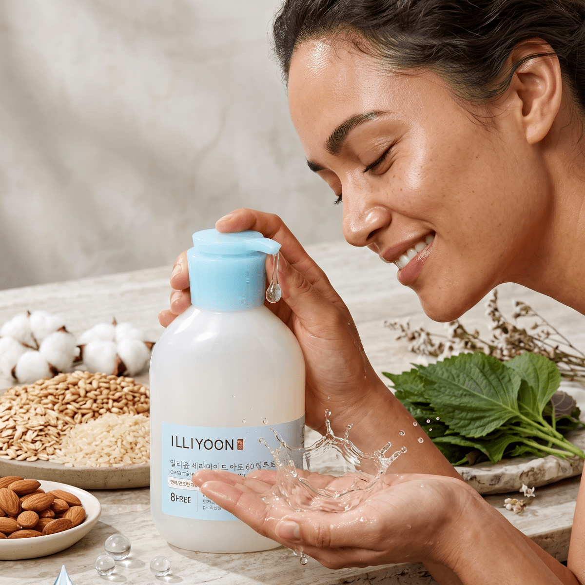 ILLIYOON Ceramide Ato 6.0 Top to Toe Wash 500ml | All-in-One Wash | AmiGlow NZ - AmiGlow