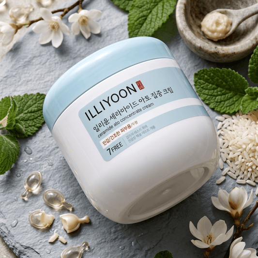 ILLIYOON Ceramide Ato Concentrate Cream 500ml | ILLIYOON Jumbo Tub | AmiGlow NZ - AmiGlow