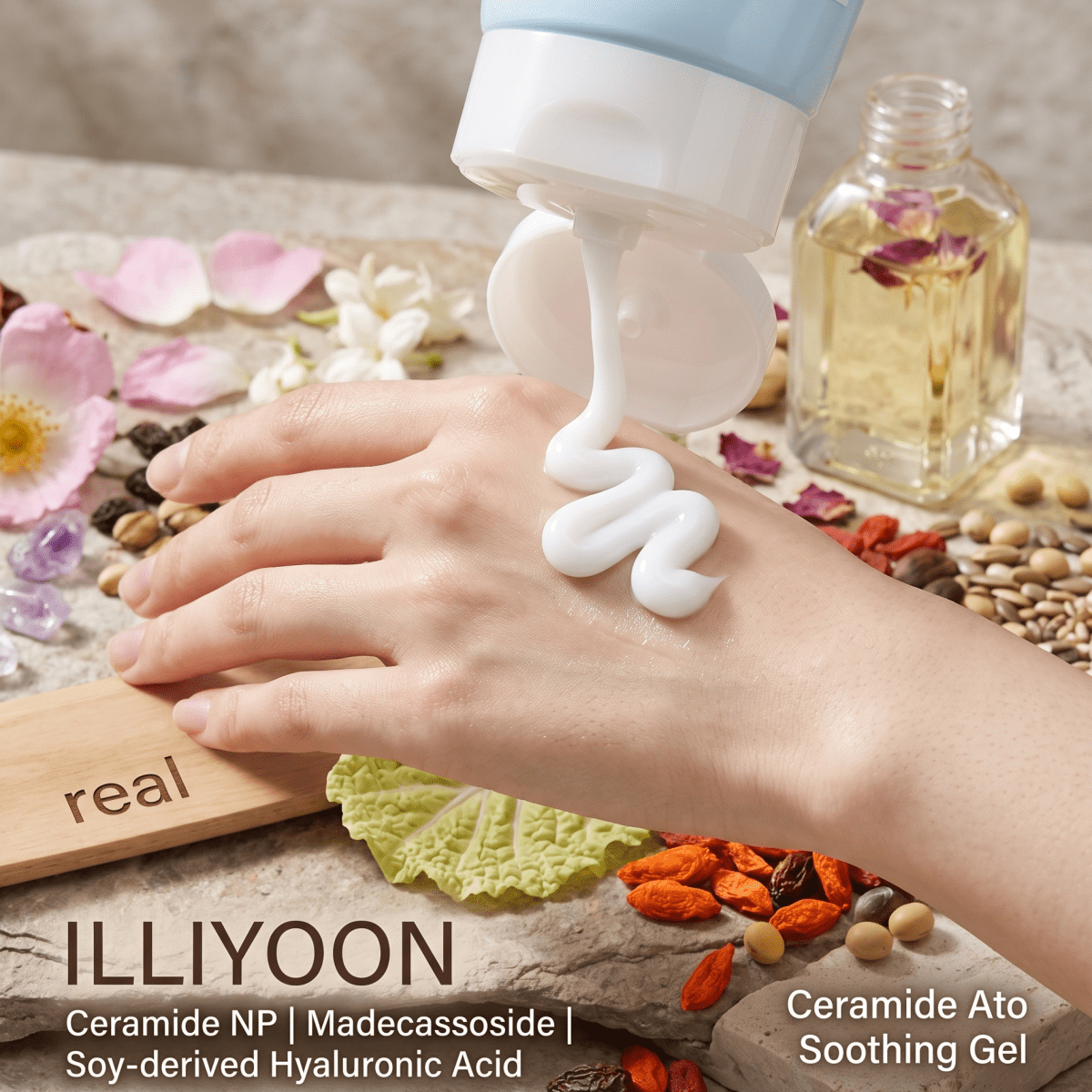 ILLIYOON Ceramide Ato Soothing Gel 175ml | Lightweight Moisturizer | AmiGlow NZ - AmiGlow
