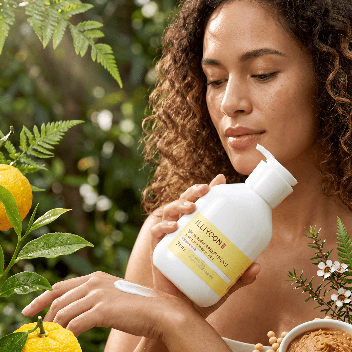 ILLIYOON Fresh Moisture Body Lotion 350ml Brightening Lotion