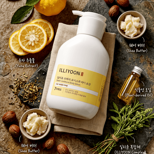 ILLIYOON Fresh Moisture Body Lotion 350ml Brightening Lotion