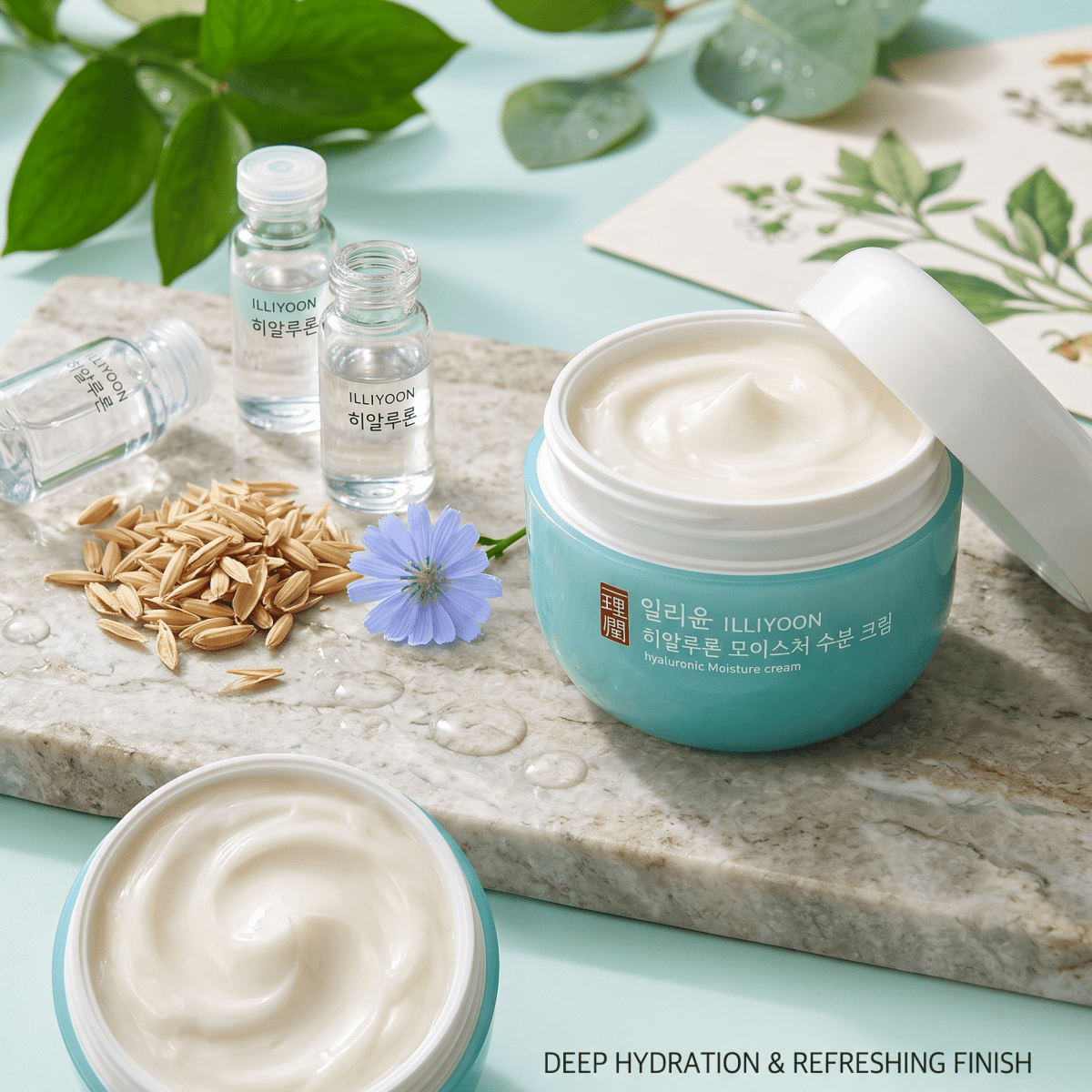 ILLIYOON Hyaluronic Moisture Cream 100ml | Best Gel Cream | AmiGlow NZ