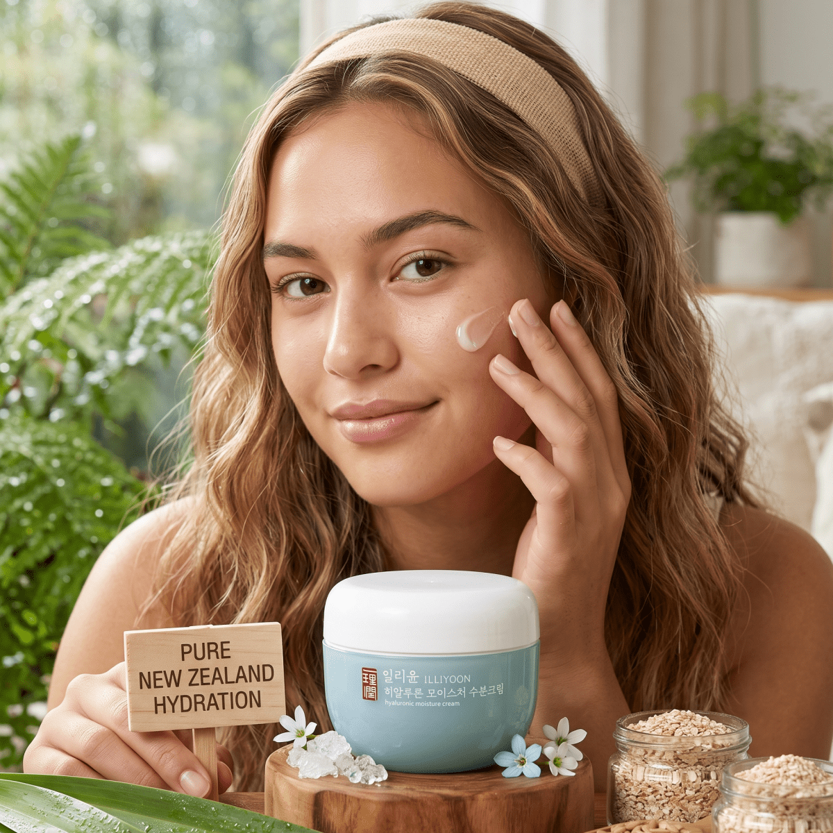 ILLIYOON Hyaluronic Moisture Cream 100ml | Best Gel Cream | AmiGlow NZ