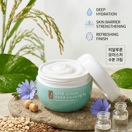 ILLIYOON Hyaluronic Moisture Cream 100ml | Best Gel Cream | AmiGlow NZ
