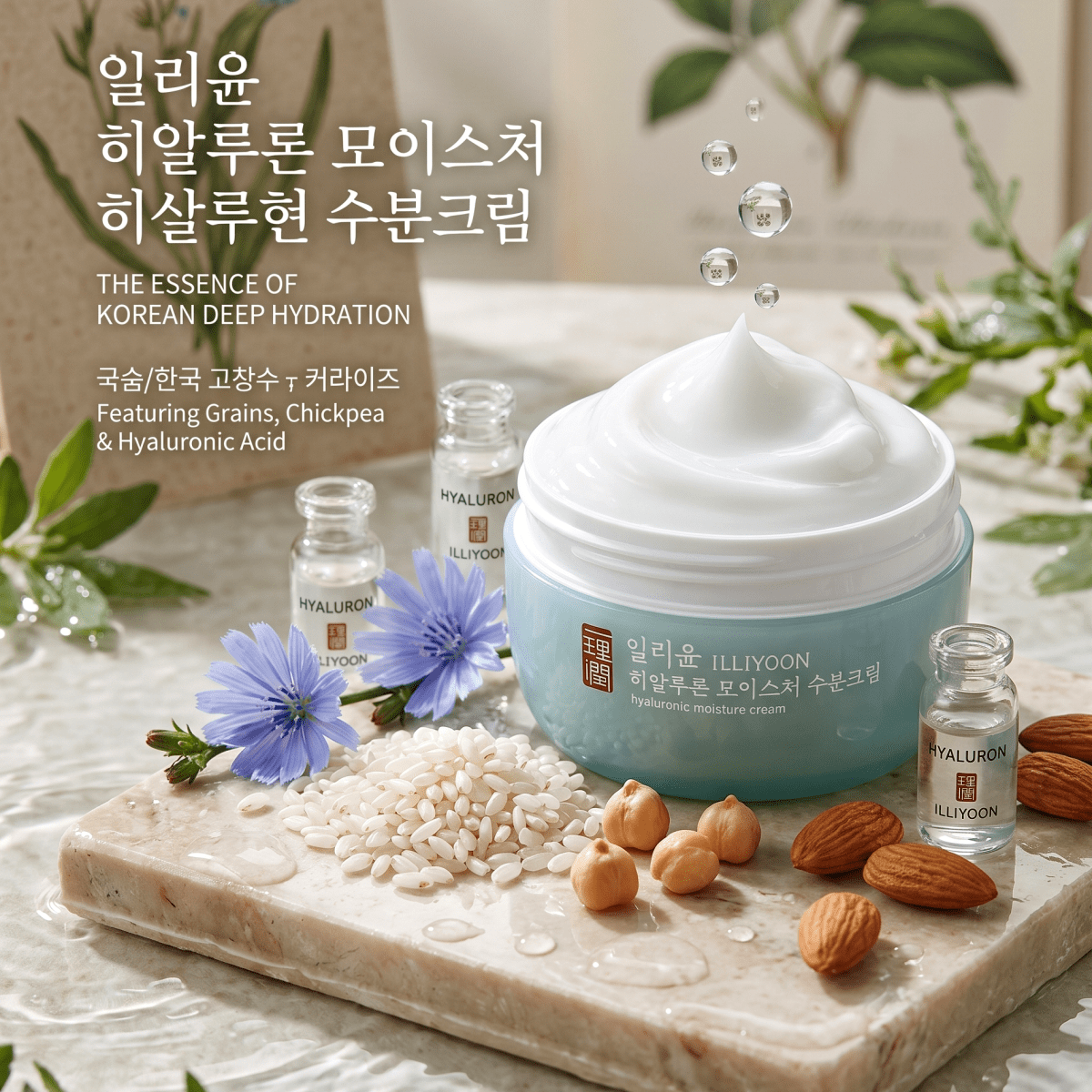 ILLIYOON Hyaluronic Moisture Cream 100ml | Best Gel Cream | AmiGlow NZ