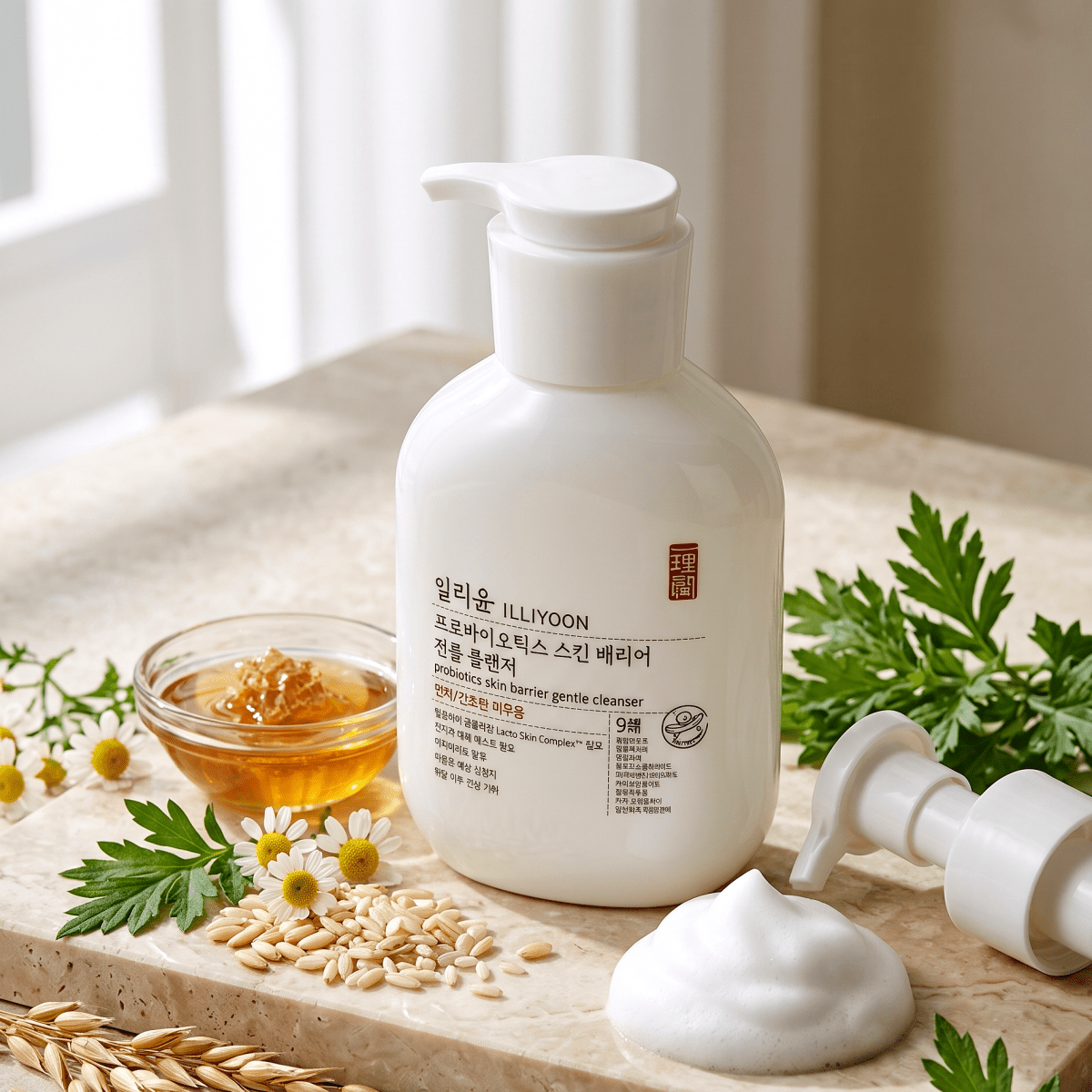 ILLIYOON Probiotics Skin Barrier Gentle Cleanser 300ml | AmiGlow NZ - AmiGlow