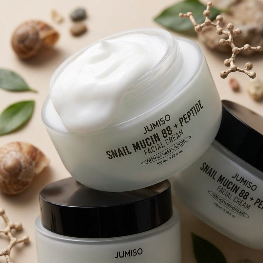 JUMISO Snail Mucin 88 + Peptide Facial Cream 100ml | AmiGlow NZ - AmiGlow
