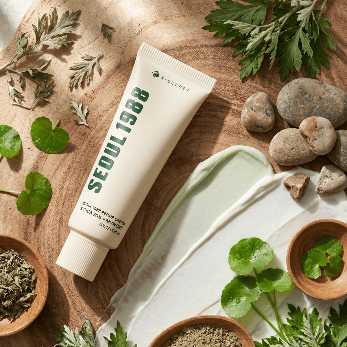 K-SECRET SEOUL 1988 Repair Cream Niacica 20% + Mugwort 50ml | AmiGlow NZ - AmiGlow