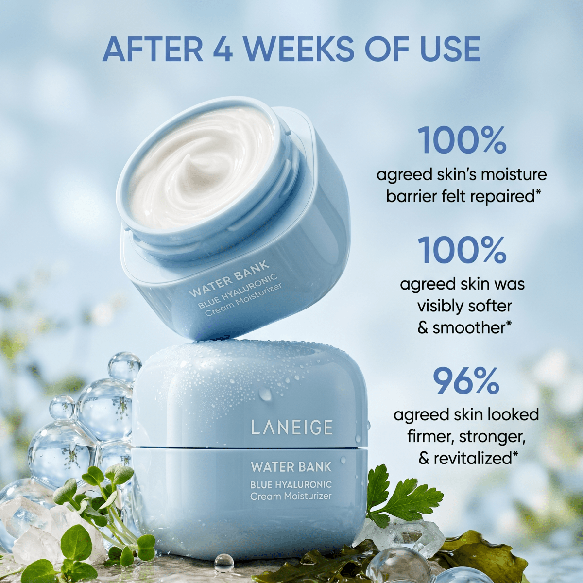Laneige Water Bank Blue Hyaluronic Cream 10ml | Hydrating Cream | AmiGlow NZ - AmiGlow