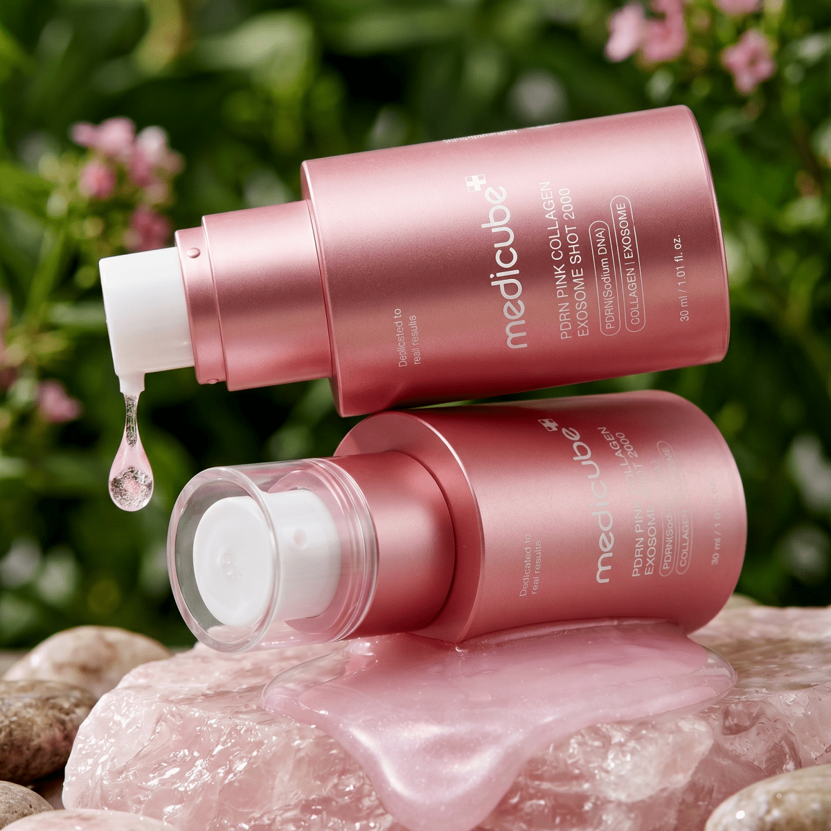 Medicube PDRN Pink Exosome Shot Serum 30ml | Advanced Repair Serum | AmiGlow NZ - AmiGlow