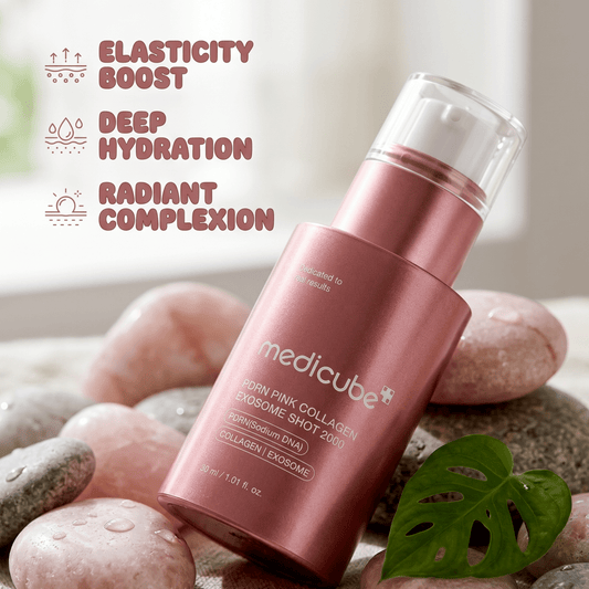 Medicube PDRN Pink Exosome Shot Serum 30ml | Advanced Repair Serum | AmiGlow NZ - AmiGlow
