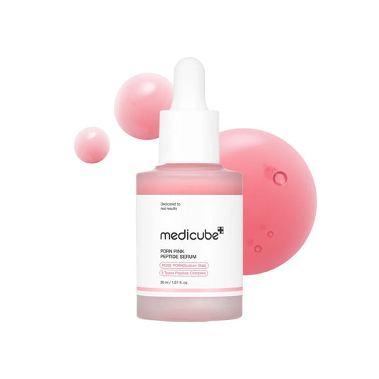 Medicube PDRN Pink Peptide Serum | Firming & Brightening | AmiGlow NZ