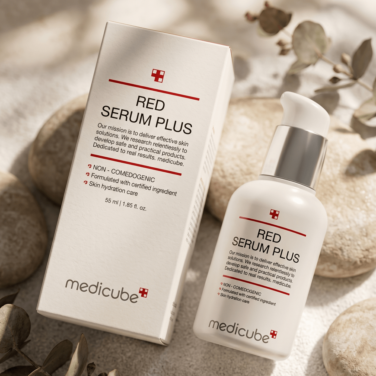 Medicube Red Serum Plus 55ml | Acne & Redness Relief | AmiGlow NZ - AmiGlow