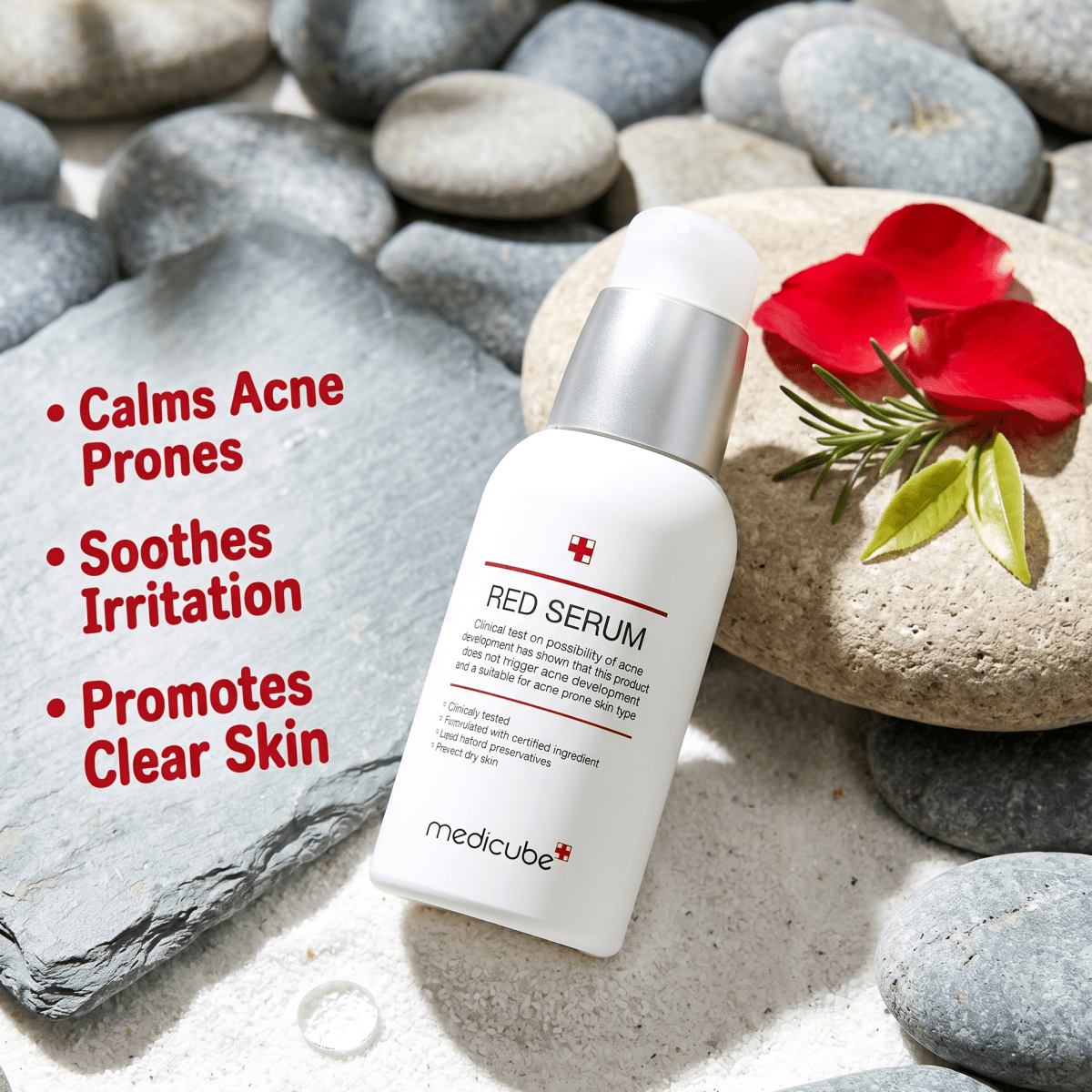 Medicube Red Serum Plus 55ml | Acne & Redness Relief | AmiGlow NZ - AmiGlow