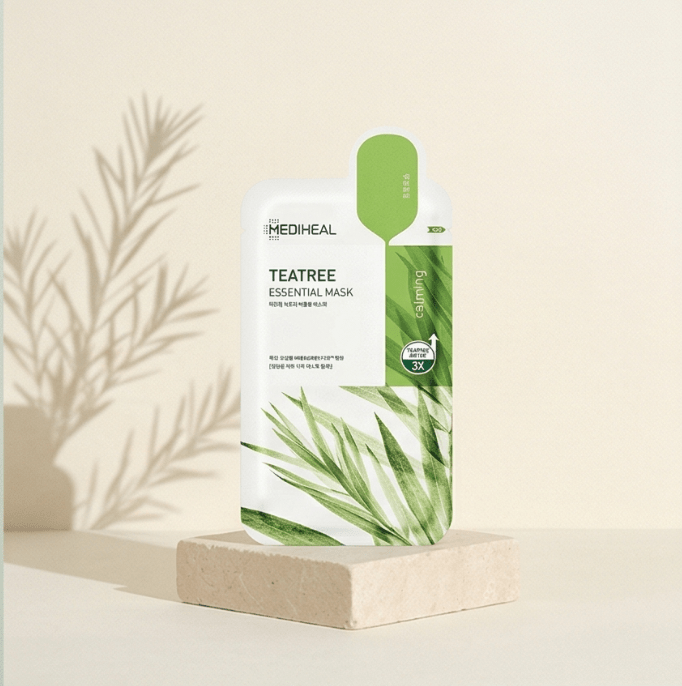 Mediheal Teatree Essential Mask 1 pc | Acne Care Sheet Mask NZ | AmiGlow - AmiGlow