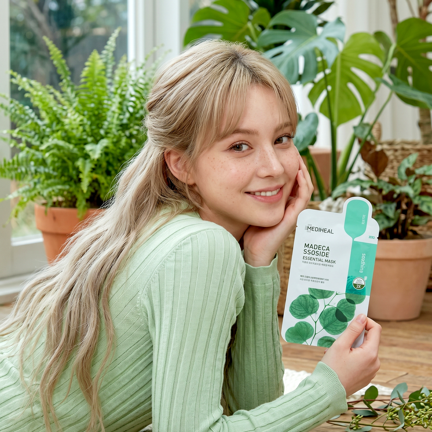 Mediheal Madecassoside Essential Mask Sheet | Soothing Mask | AmiGlow NZ