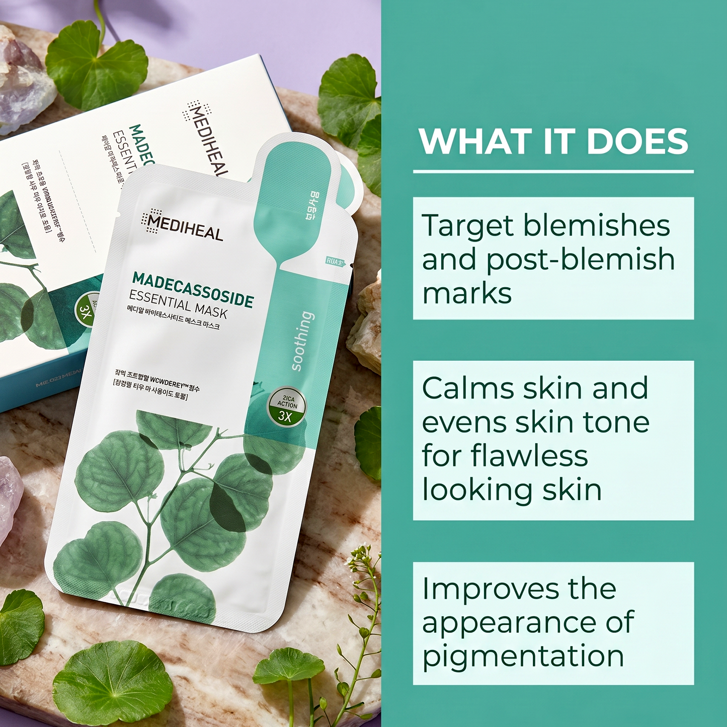 Mediheal Madecassoside Essential Mask Sheet | Soothing Mask | AmiGlow NZ