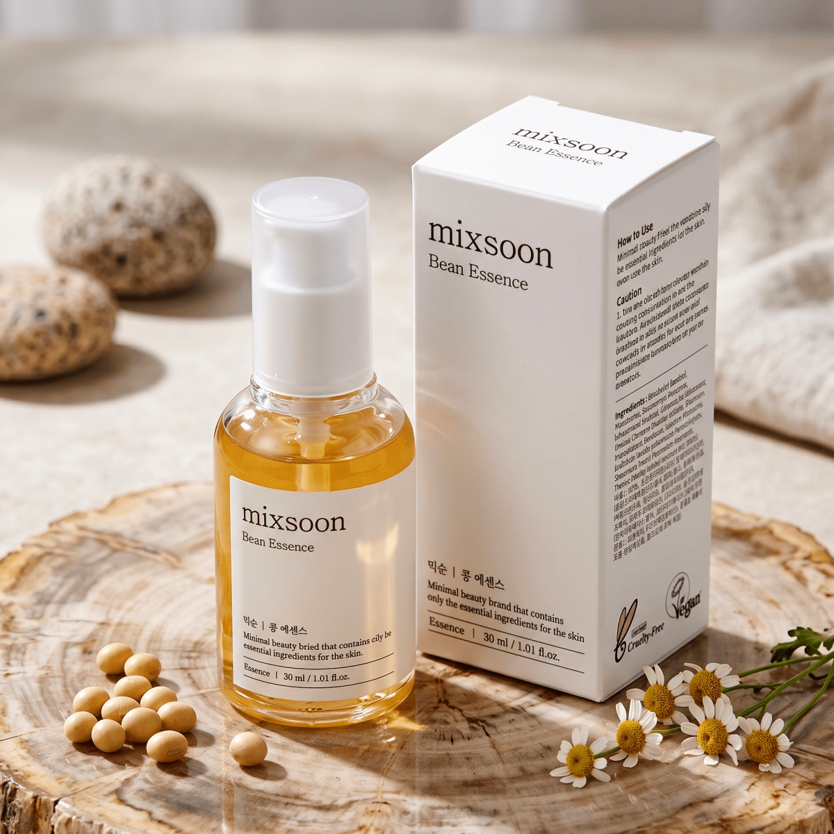 Mixsoon Bean Essence 50ml | Korean Exfoliating Essence | AmiGlow NZ - AmiGlow