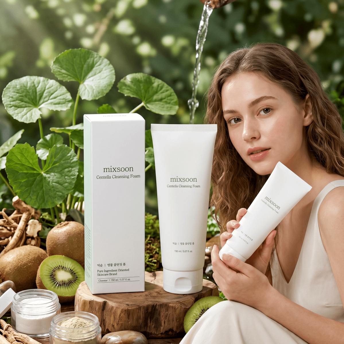 mixsoon Centella Cleansing Foam 150ml | Soothing Foam | AmiGlow NZ - AmiGlow