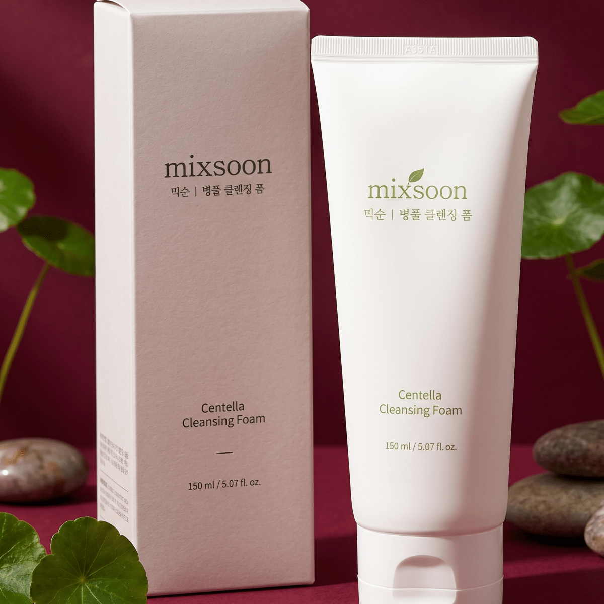 Mixsoon Centella Cleansing Foam | Gentle Korean Cleanser | AmiGlow NZ - AmiGlow