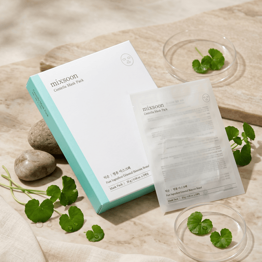 Mixsoon Centella Face Mask 5pc | AmiGlow NZ - AmiGlow