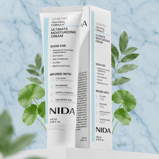 NIDA Youthful Formula Ultimate Moisturising Cream 100ml | Anti-Aging Cream | AmiGlow NZ - AmiGlow