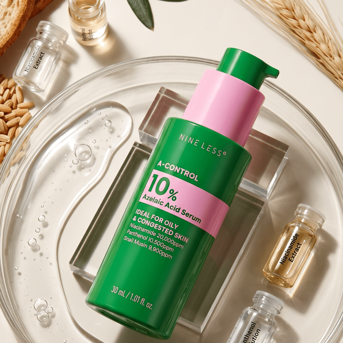 NINELESS A-Control 10% Azelaic Acid Serum 30ml | AmiGlow NZ - AmiGlow
