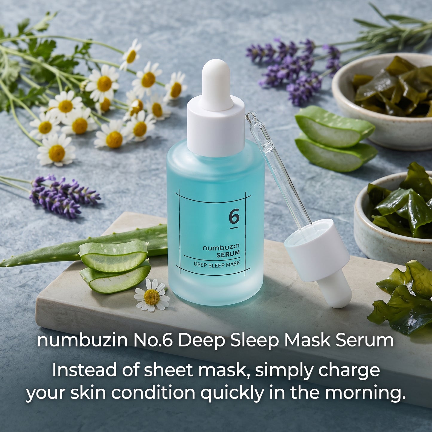 numbuzin No. 6 Deep Sleep Mask Serum 50ml | AmiGlow NZ