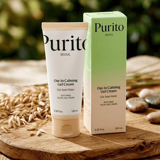 Purito SEOUL Oat-In Calming Gel Cream 100ml | Soothing Cream | AmiGlow NZ - AmiGlow