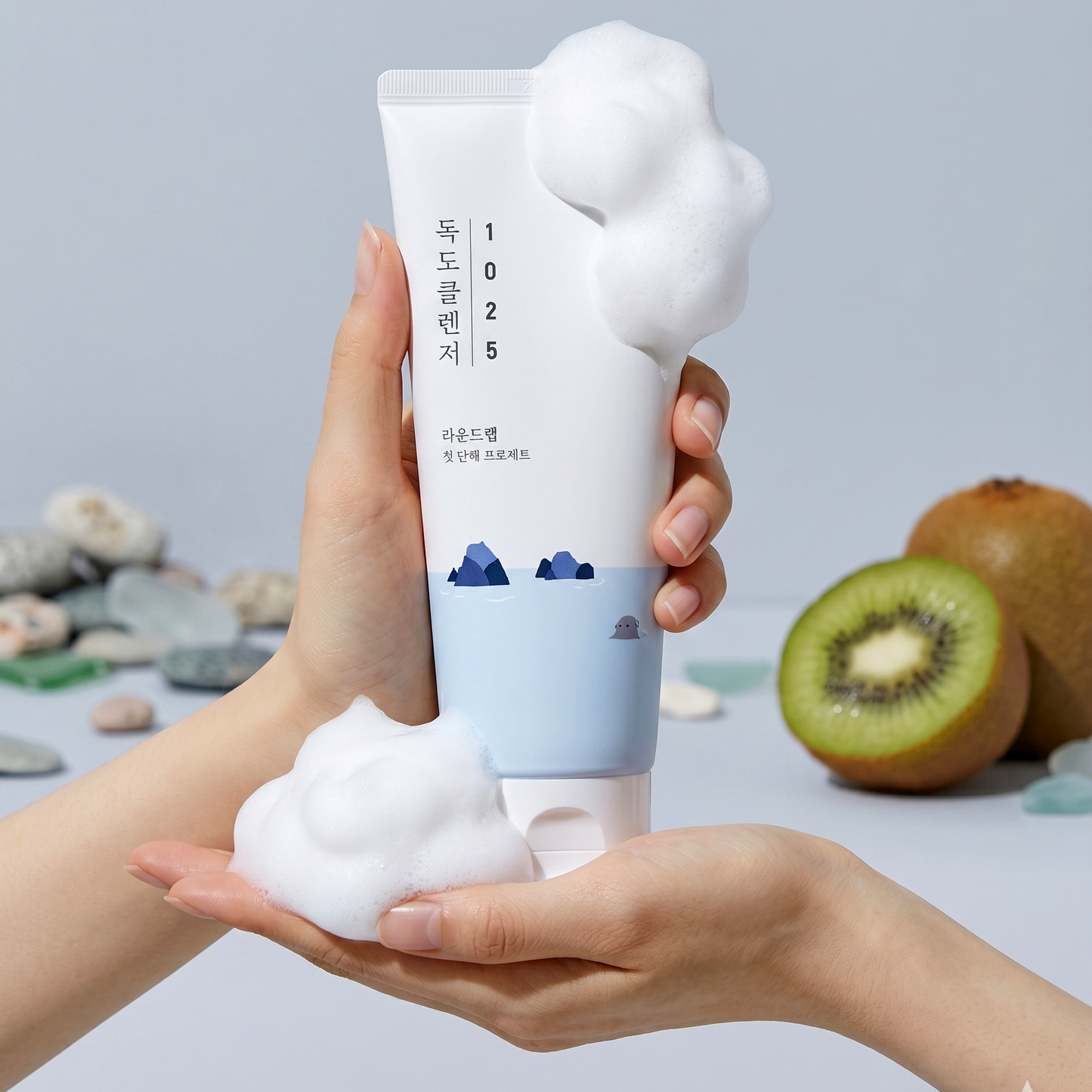 Round Lab 1025 Dokdo Cleanser 150ml | Gentle Foam Cleanser | AmiGlow NZ