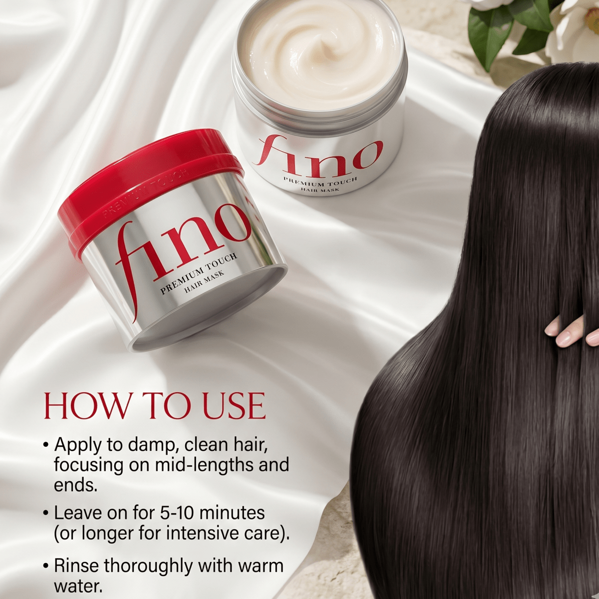 Shiseido Fino Premium Touch Hair Mask 230g | Repair Hair Mask NZ | AmiGlow NZ - AmiGlow