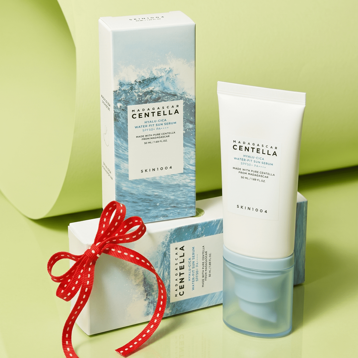 Skin1004 Madagascar Centella Hyalu-Cica Water-Fit Sun Serum SPF50+ PA++++ 50ml | AmiGlow NZ - AmiGlow