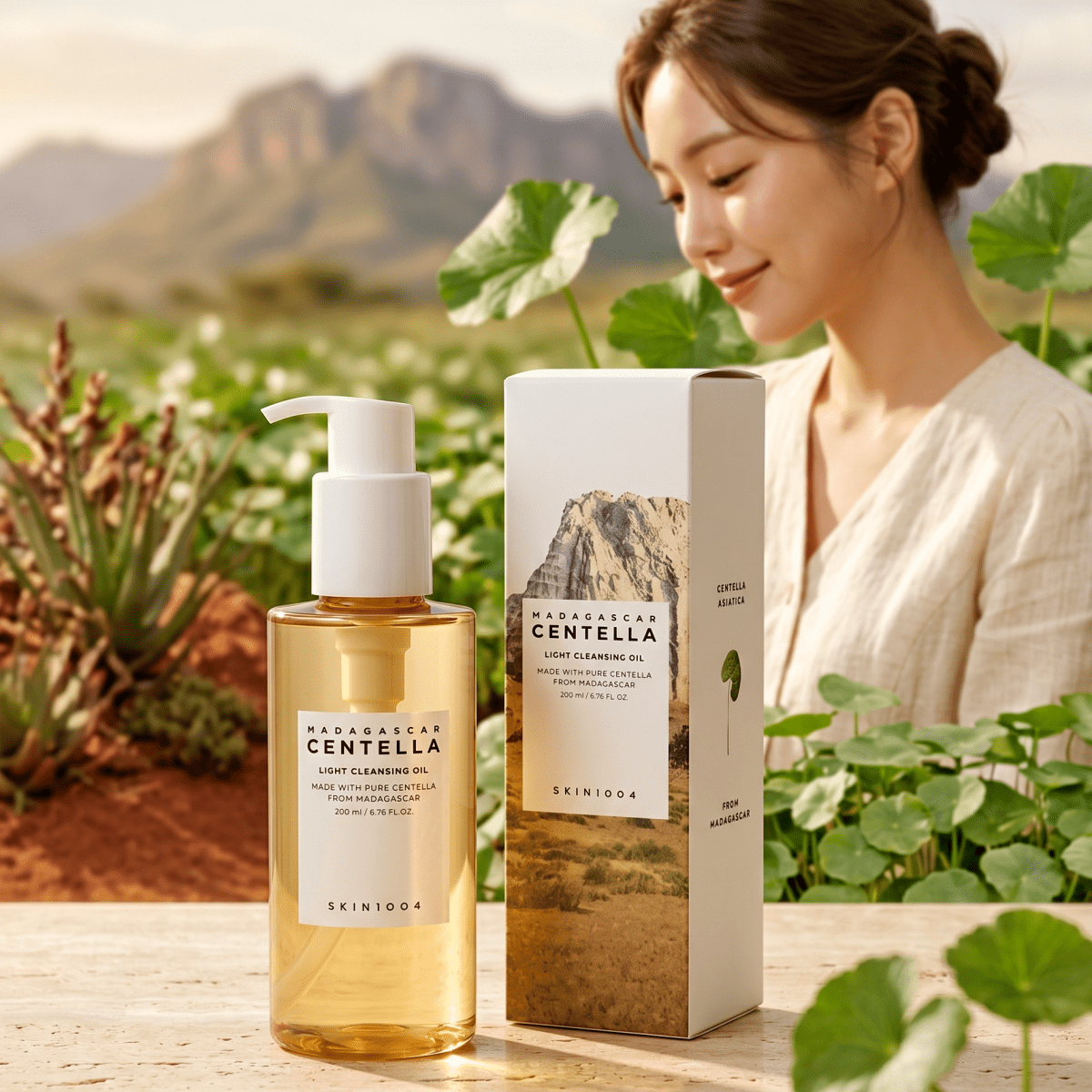 Skin1004 Madagascar Centella Light Cleansing Oil 200ml | AmiGlow NZ - AmiGlow