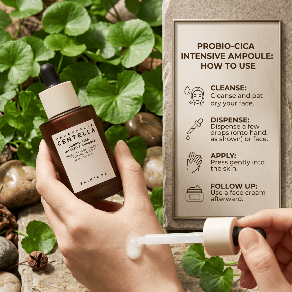 SKIN1004 Madagascar Centella Probio-Cica Ampoule 50ml | AmiGlow - AmiGlow