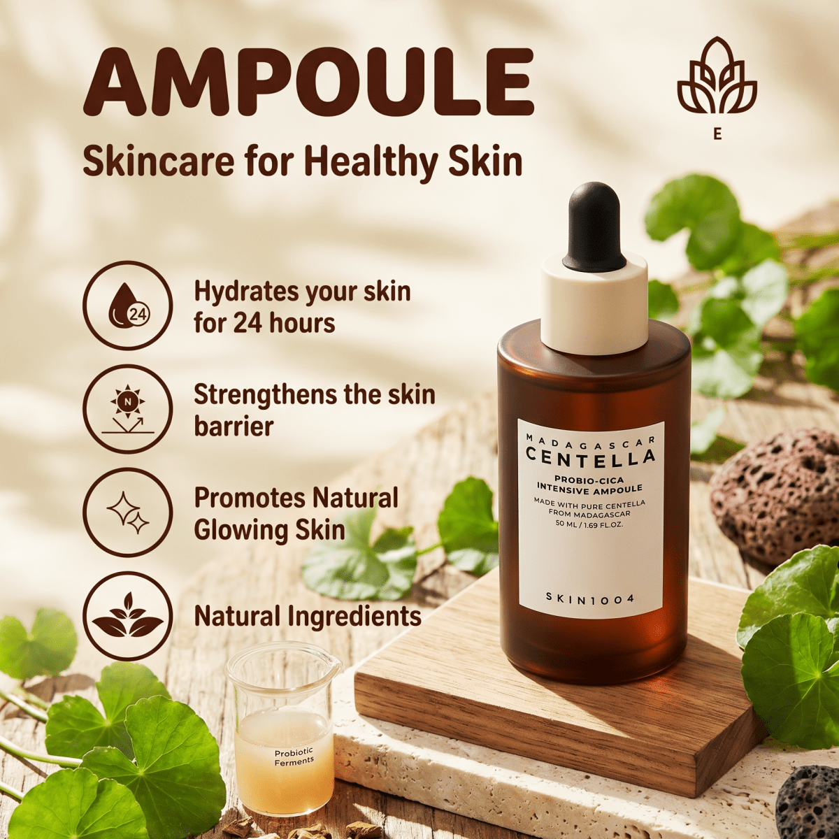 SKIN1004 Madagascar Centella Probio-Cica Ampoule Jumbo 95ml | AmiGlow NZ - AmiGlow