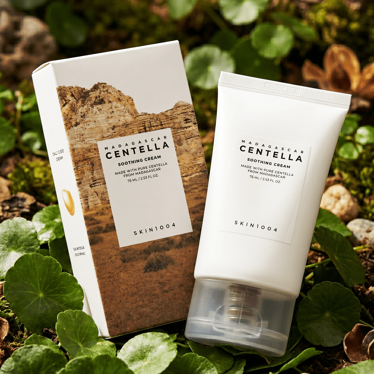 SKIN1004 Madagascar Centella Soothing Cream 75ml | Gel-Cream | AmiGlow NZ - AmiGlow