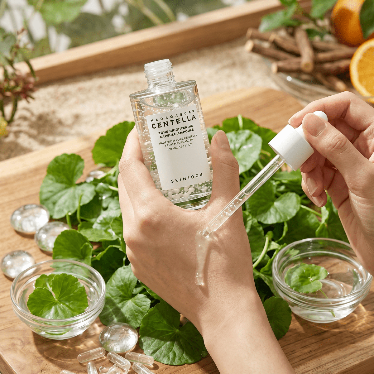 SKIN1004 Madagascar Centella Tone Brightening Ampoule 50ml | AmiGlow NZ - AmiGlow