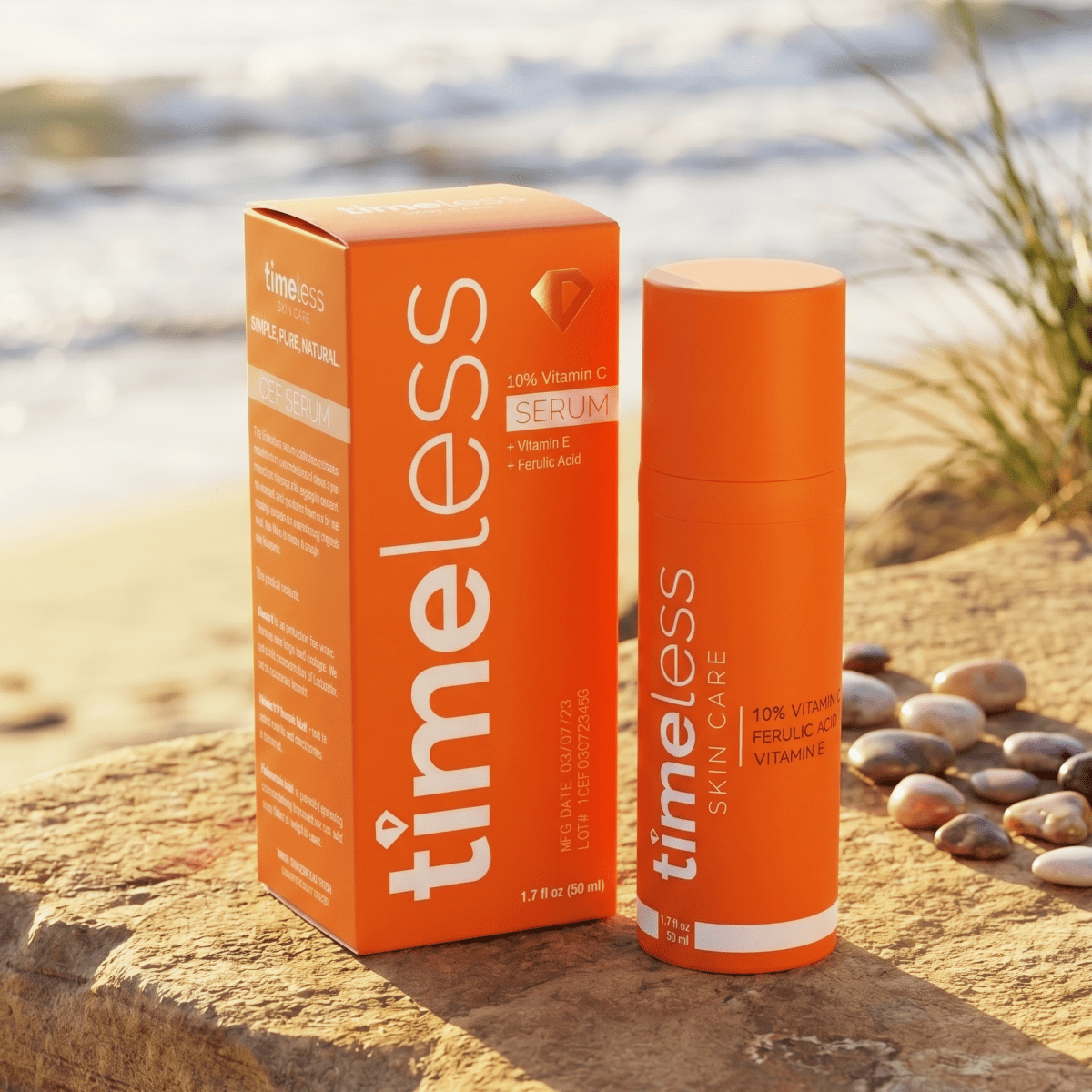 Timeless 10% Vitamin C + E Ferulic Acid Serum 50ml | AmiGlow NZ - AmiGlow