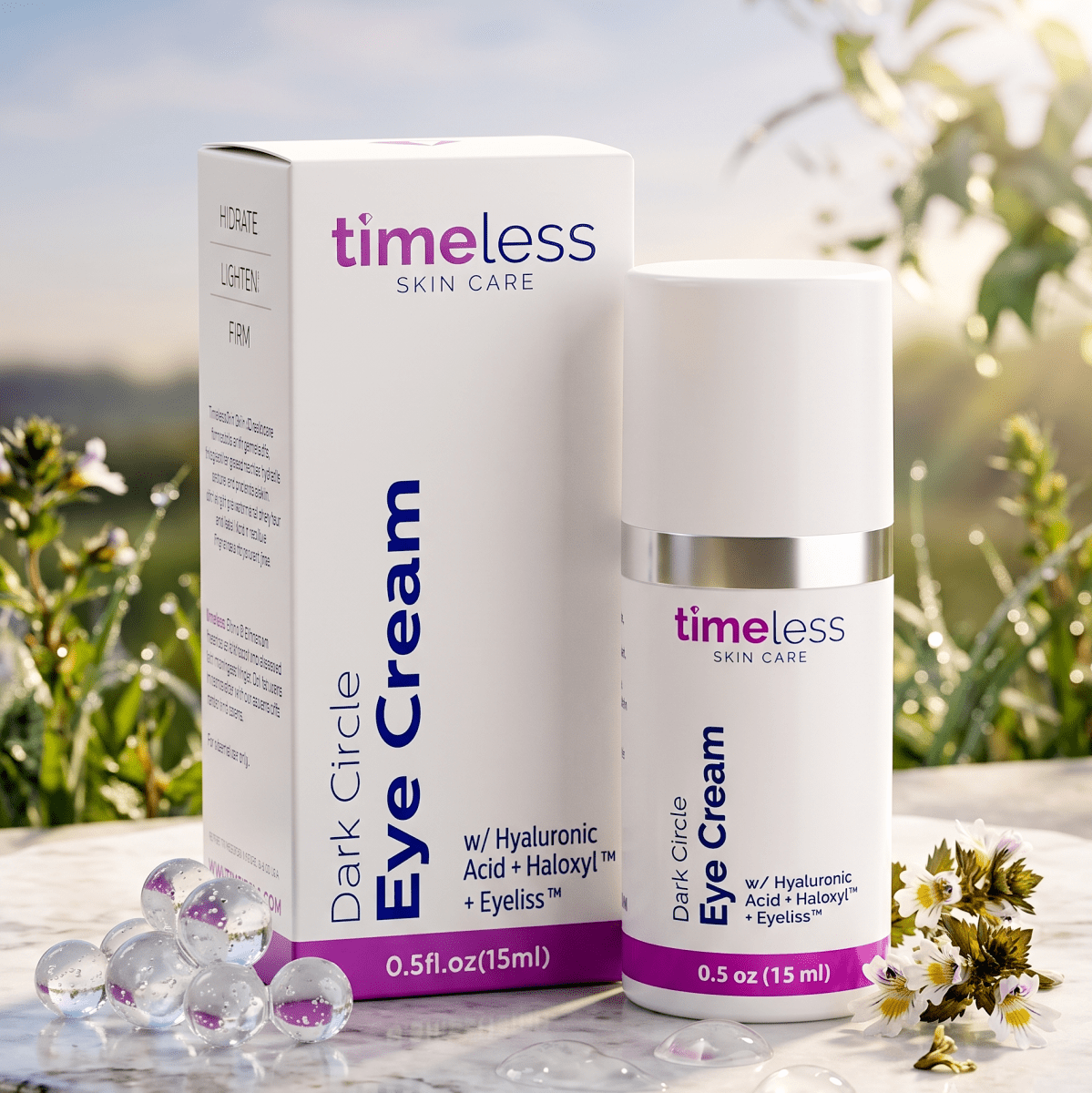 Timeless Dark Circle Peptide Complex Eye Cream 15ml | AmiGlow NZ - AmiGlow