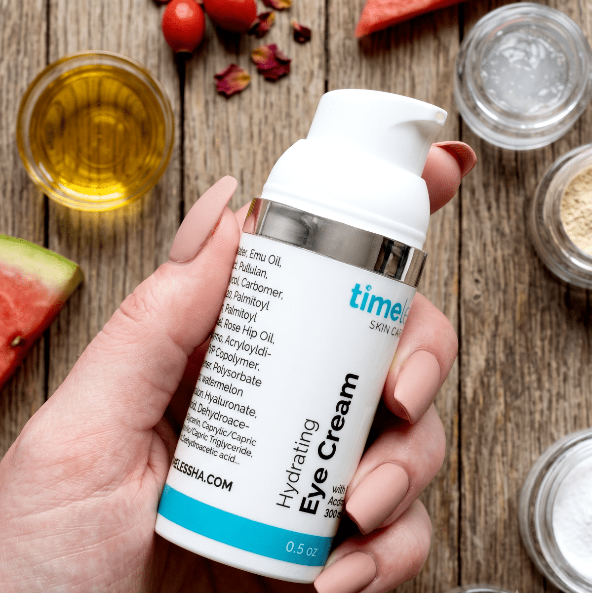 Timeless Hydrating Eye Cream 15ml | Matrixyl 3000 | AmiGlow NZ - AmiGlow